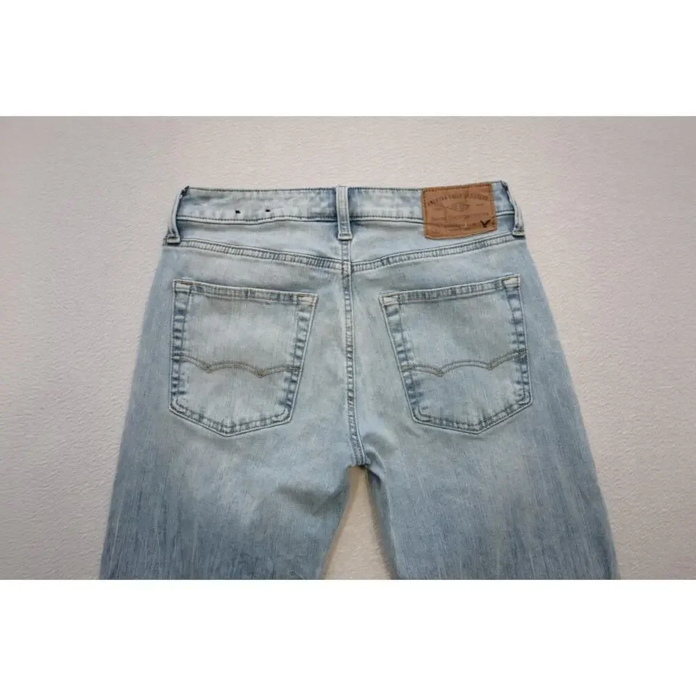 American Eagle Original Straight 360 Extreme Flex Denim‎ Jeans Mens Size 29 x 32